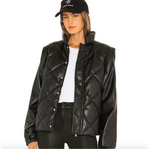 Pistola Callista Long Sleeve Puffer Jacket size XS Color Black